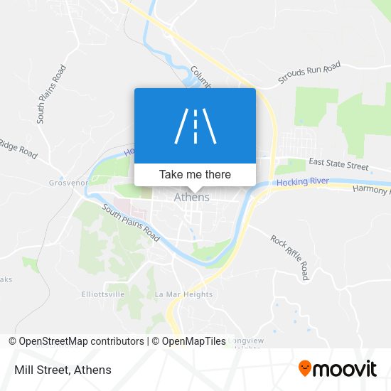 Mapa de Mill Street