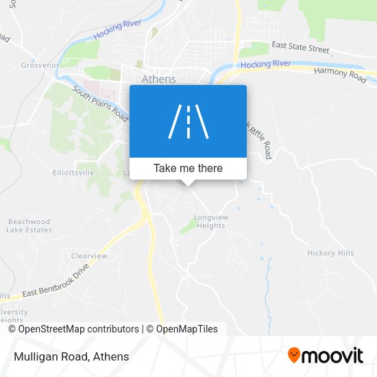 Mapa de Mulligan Road