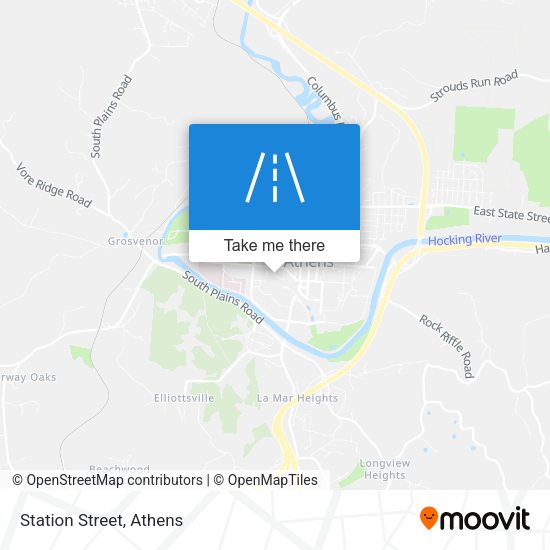 Mapa de Station Street