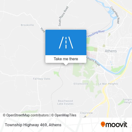 Township Highway 469 map
