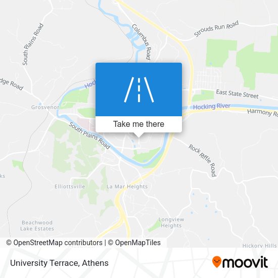 Mapa de University Terrace