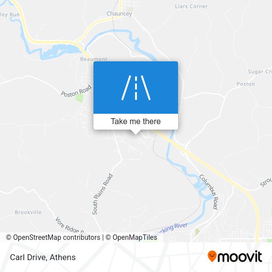 Mapa de Carl Drive