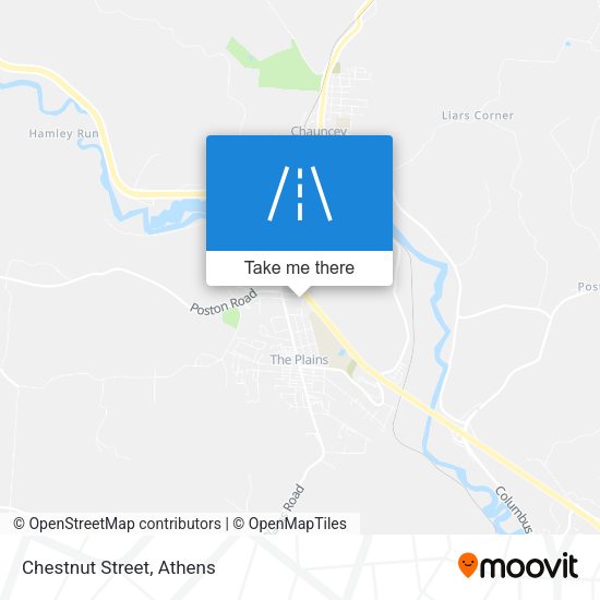 Mapa de Chestnut Street