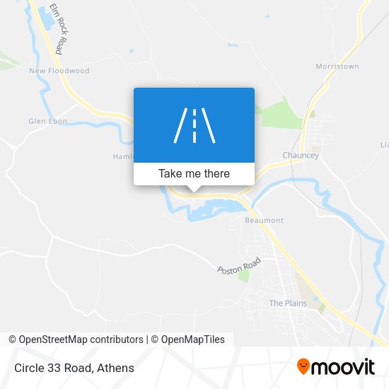 Mapa de Circle 33 Road