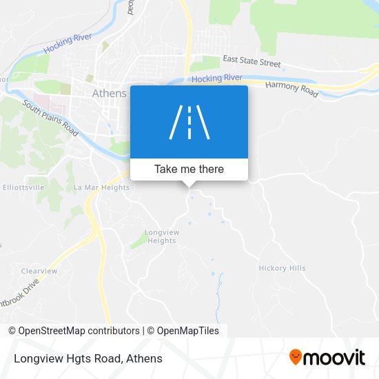 Mapa de Longview Hgts Road