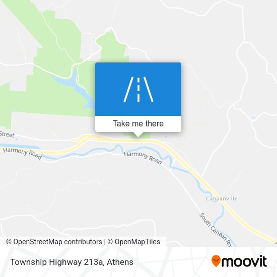 Mapa de Township Highway 213a