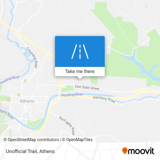 Mapa de Unofficial Trail