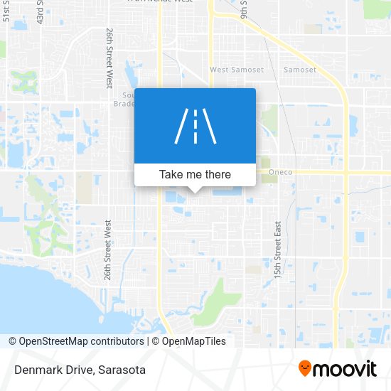 Mapa de Denmark Drive