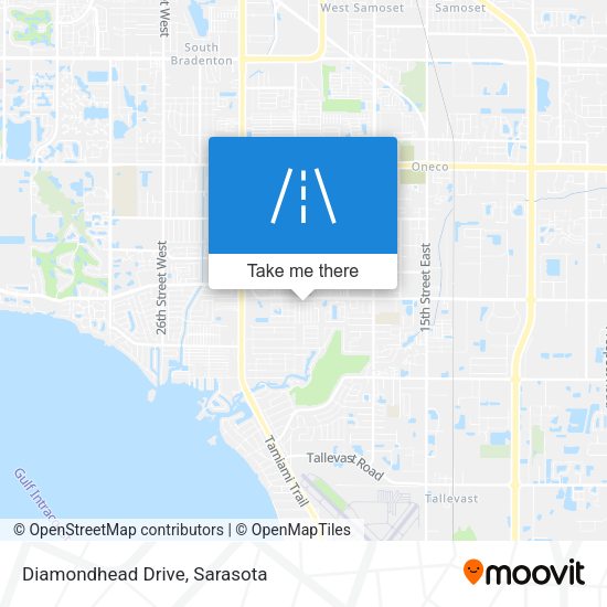 Mapa de Diamondhead Drive