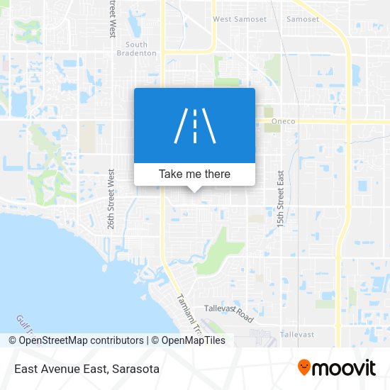 East Avenue East map