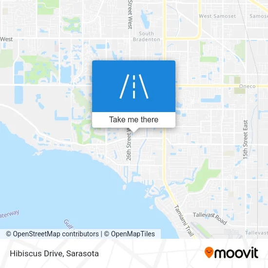Hibiscus Drive map