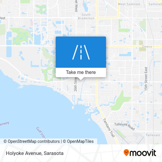 Mapa de Holyoke Avenue