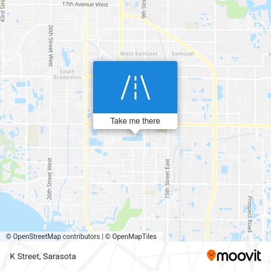 K Street map