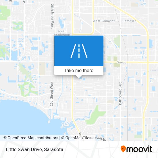 Little Swan Drive map