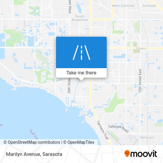 Mapa de Marilyn Avenue