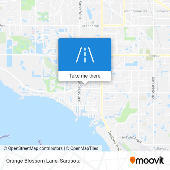 Orange Blossom Lane map