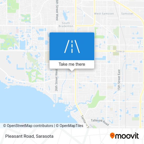 Mapa de Pleasant Road
