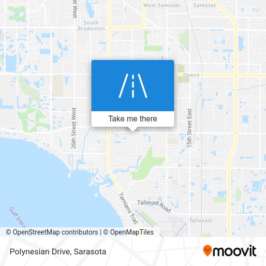 Mapa de Polynesian Drive