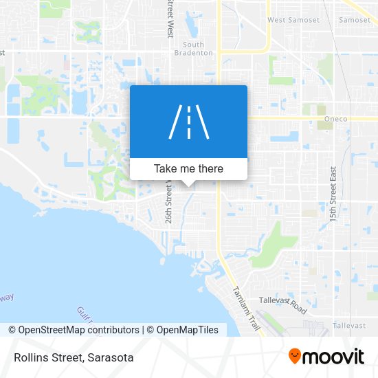Mapa de Rollins Street