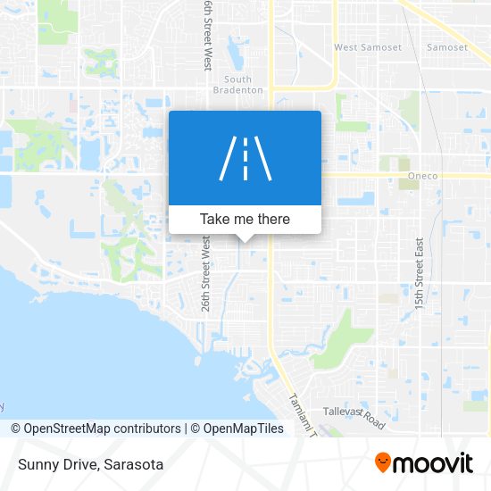 Mapa de Sunny Drive