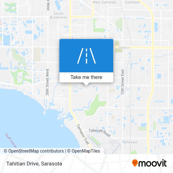 Mapa de Tahitian Drive
