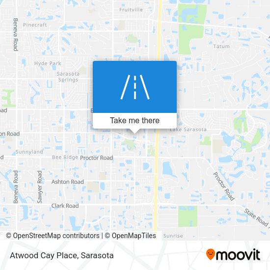 Mapa de Atwood Cay Place