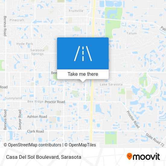Mapa de Casa Del Sol Boulevard