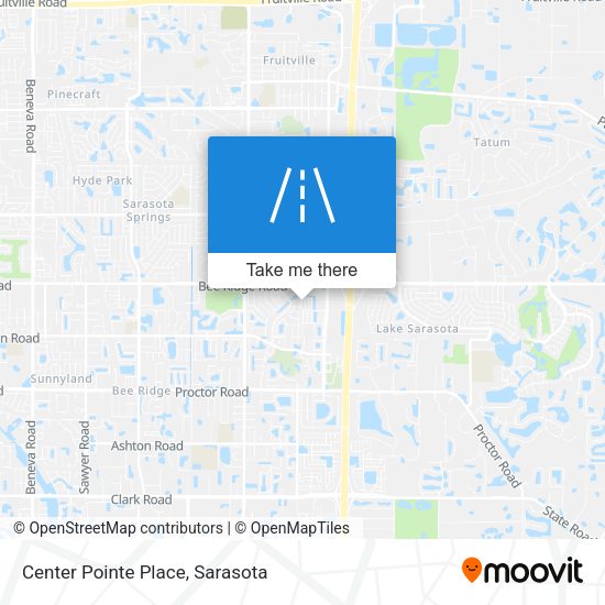 Mapa de Center Pointe Place
