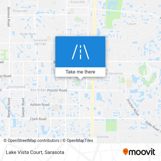 Mapa de Lake Vista Court