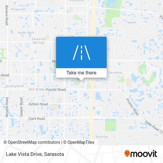 Lake Vista Drive map