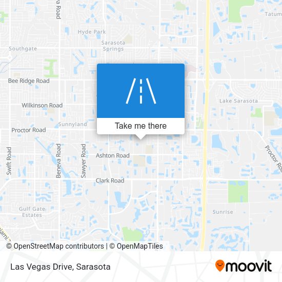 Mapa de Las Vegas Drive