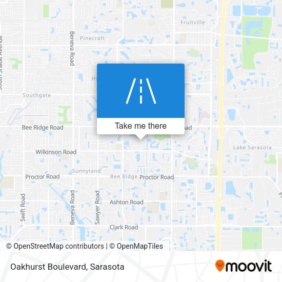 Mapa de Oakhurst Boulevard