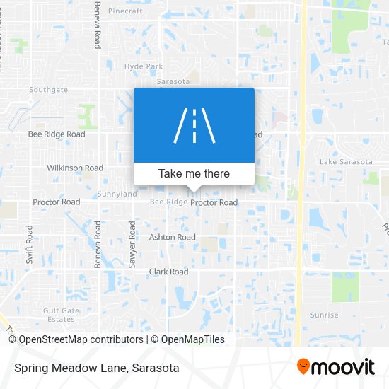 Mapa de Spring Meadow Lane