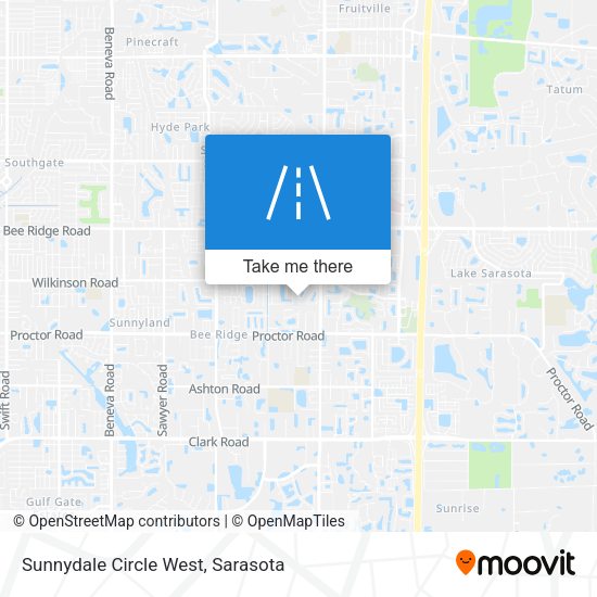 Mapa de Sunnydale Circle West