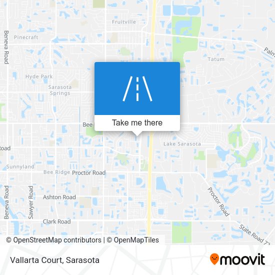 Vallarta Court map