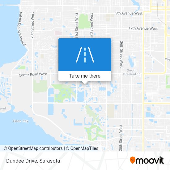 Dundee Drive map