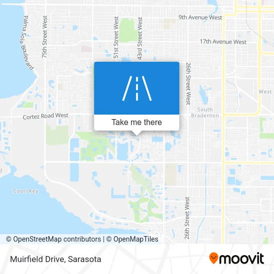 Mapa de Muirfield Drive