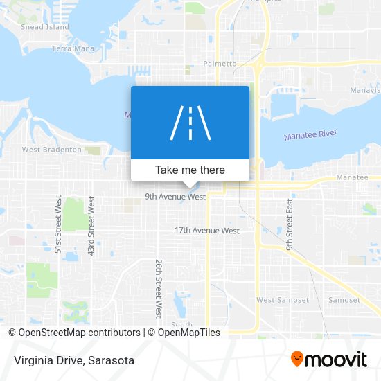Mapa de Virginia Drive