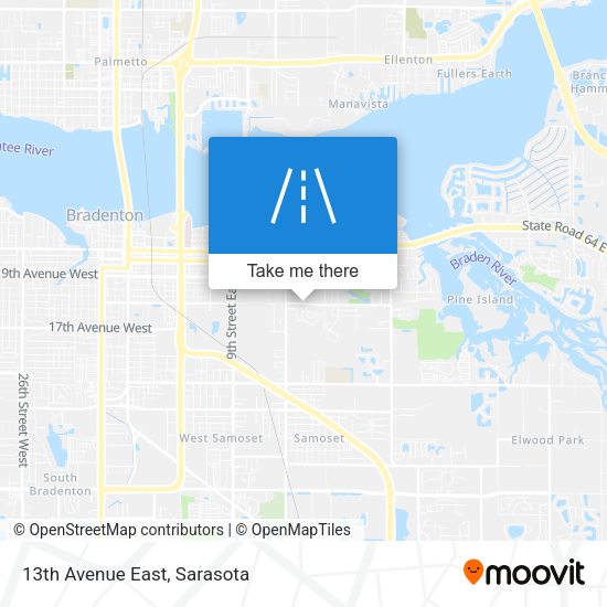 Mapa de 13th Avenue East