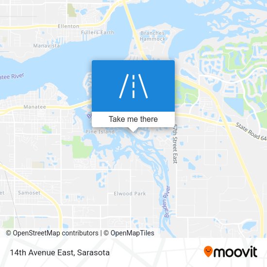 Mapa de 14th Avenue East