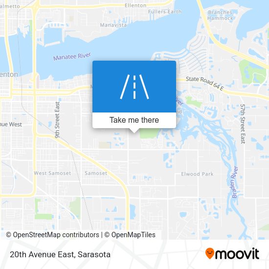 20th Avenue East map