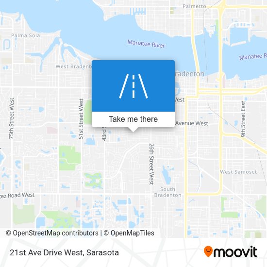 Mapa de 21st Ave Drive West