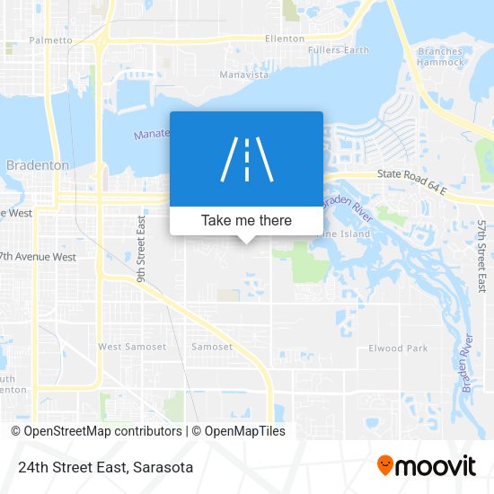Mapa de 24th Street East
