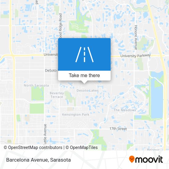 Mapa de Barcelona Avenue