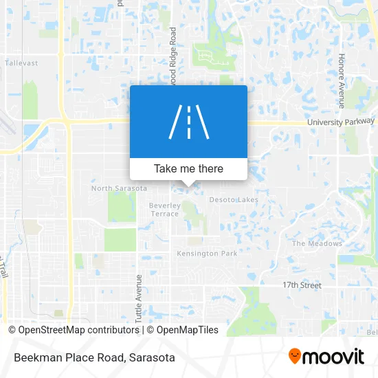Beekman Place Road map