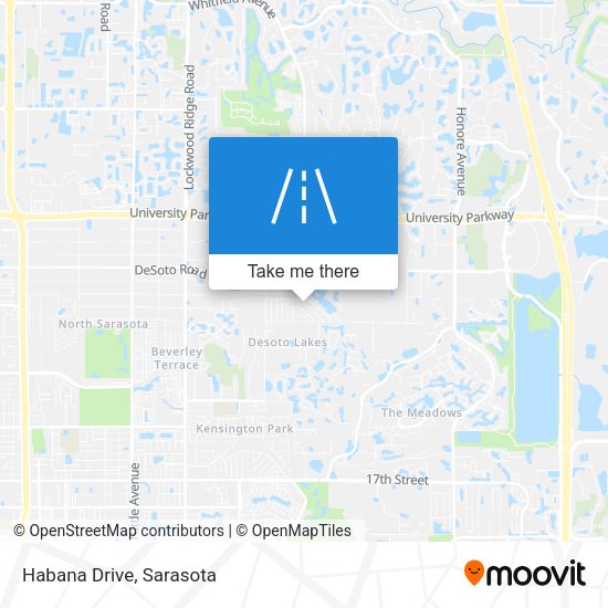 Mapa de Habana Drive