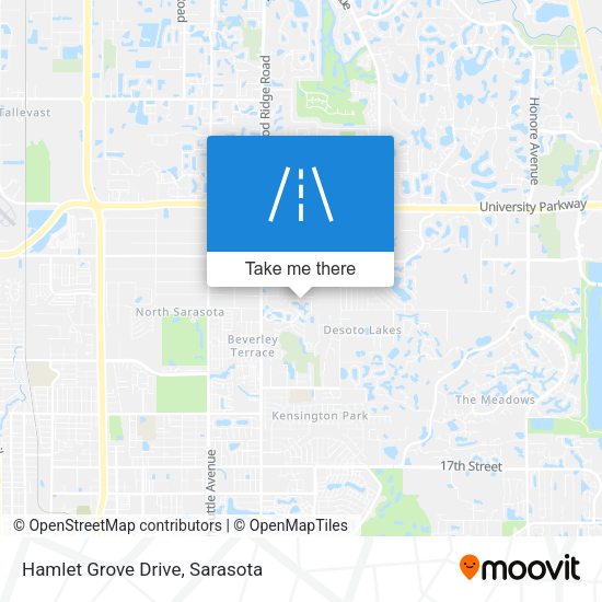 Mapa de Hamlet Grove Drive