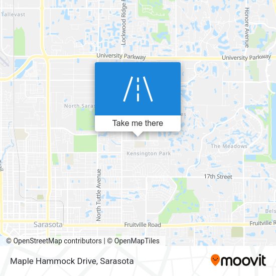 Mapa de Maple Hammock Drive