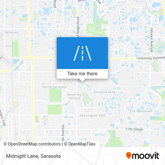 Midnight Lane map