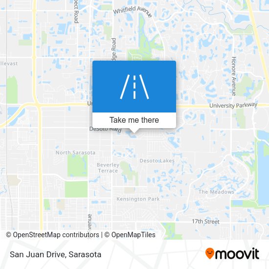 Mapa de San Juan Drive